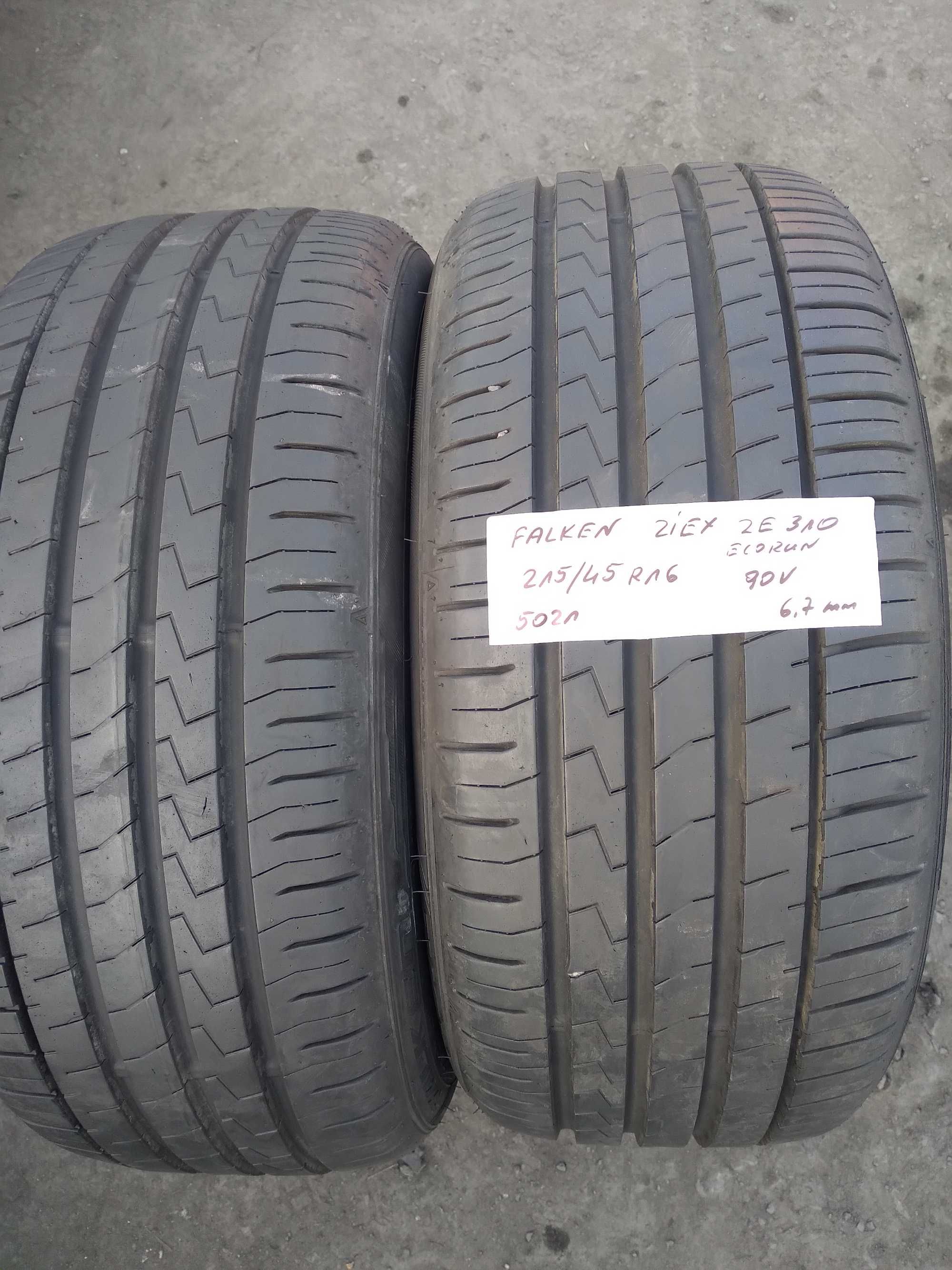 opony lato 215/45R16 Falken z 2021 r