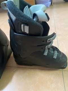 Botas ski Salomon com saco de transporte