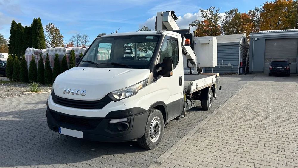 Iveco DAILY 35S14N podnośnik koszowy  IVECO DAILY 35S14N Podnośnik Koszowy 13 m / 200 kg