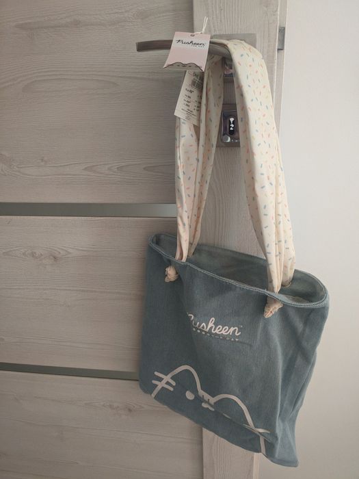Nowa torba jeans pusheen Reserved