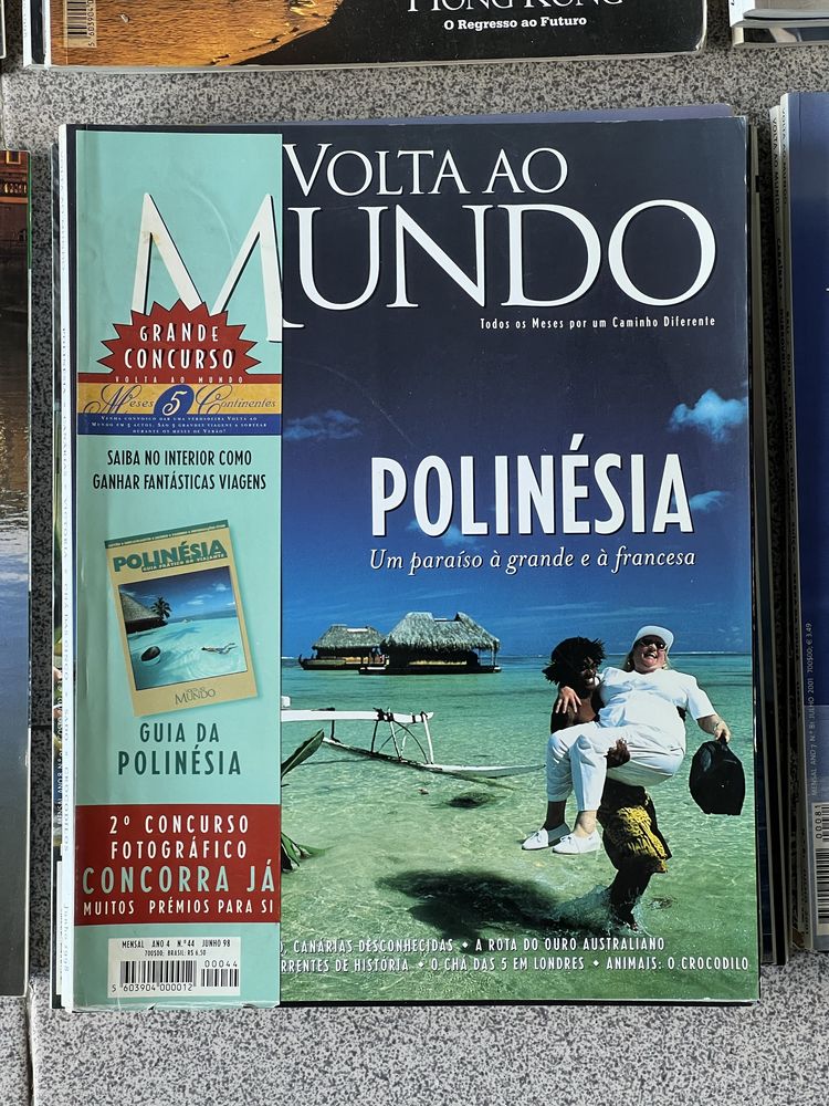 Coleção de revistas Volta ao Mundo