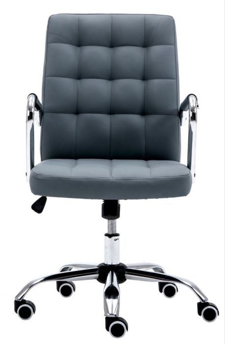 PORTHOS HOME Крісло компʼютерне офісне сіре Амазон