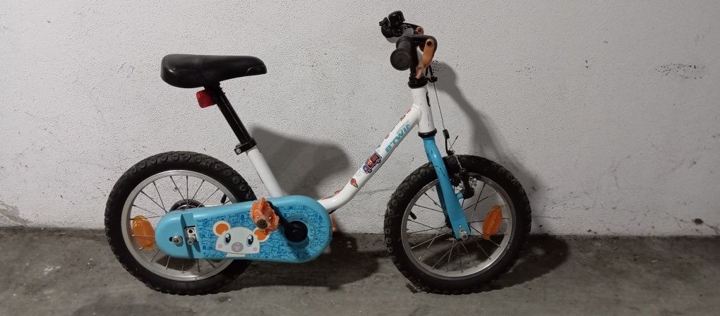 Bicicleta criança com rodinhas
