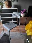 Krzesła IKEA szare