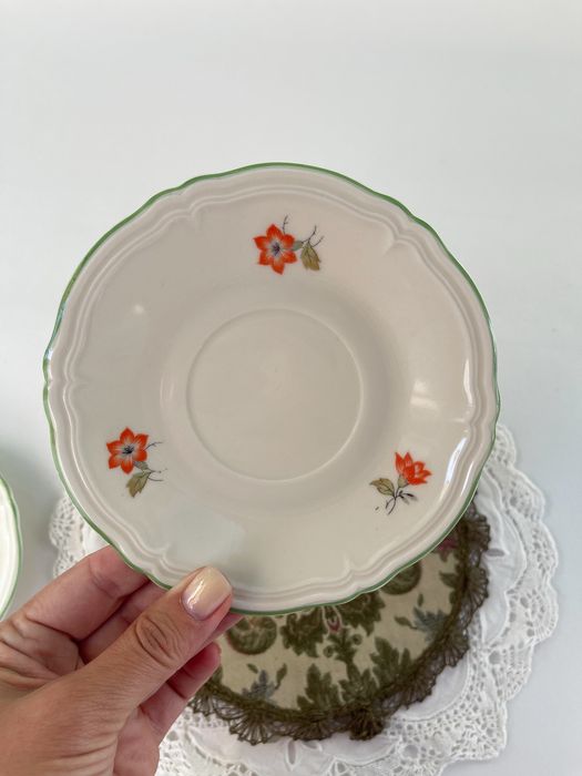 Чайні пари вінтаж фарфор Німеччина кавові пари чашка і блюдце