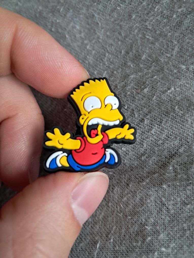 Simpsonowie przypinka