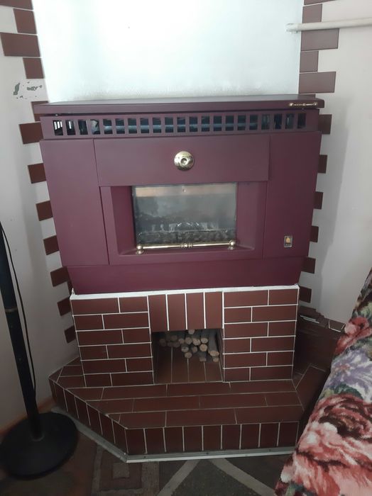 газовий конвектор - камін