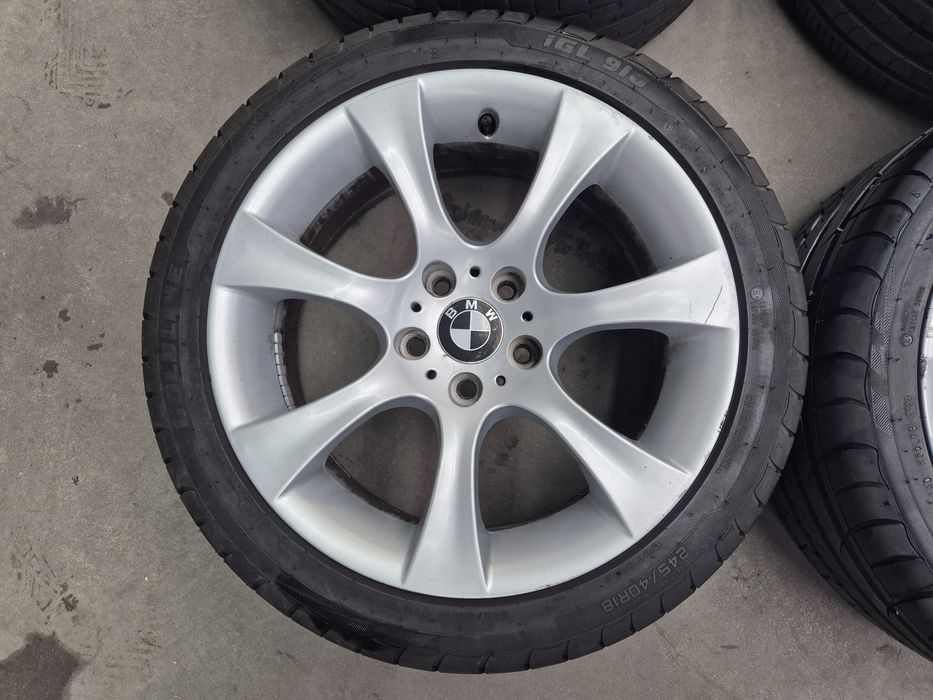BMW BBS felgi 18" z oponami lato 6mm 5x120 8J ET20 OEM