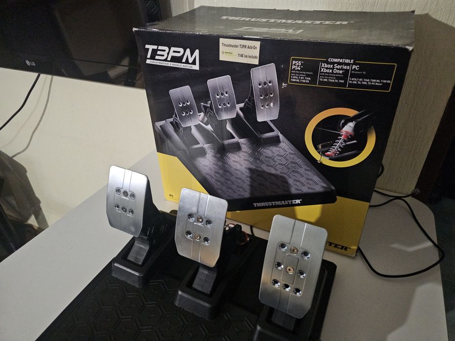 Pedais thrustmaster T-3PM