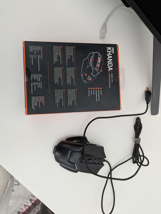 Rato mouse gaming Khanda 4000 DPI