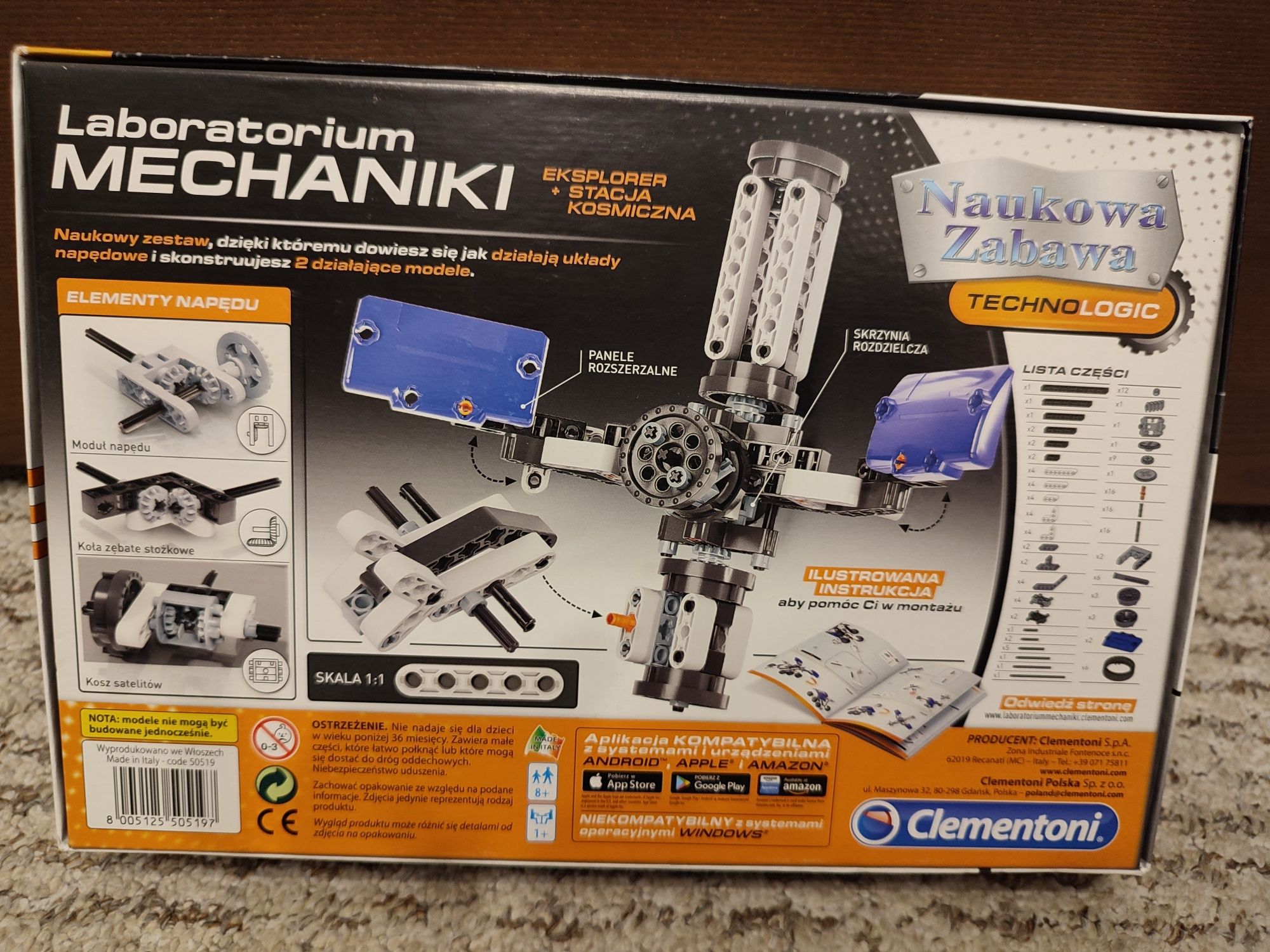 Jak nowy zestaw laboratorium mechaniki clementoni