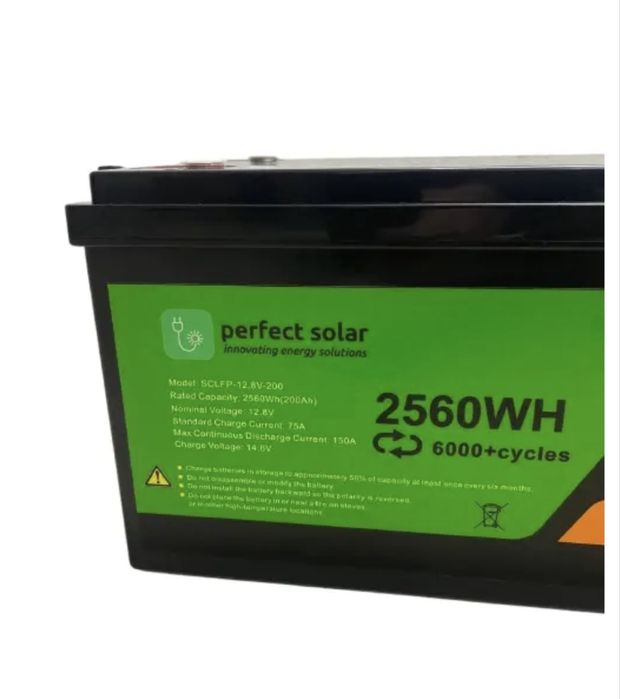 Аккумулятор Lifepo4 Perfect Solar 12v 200Ah 2560Wh