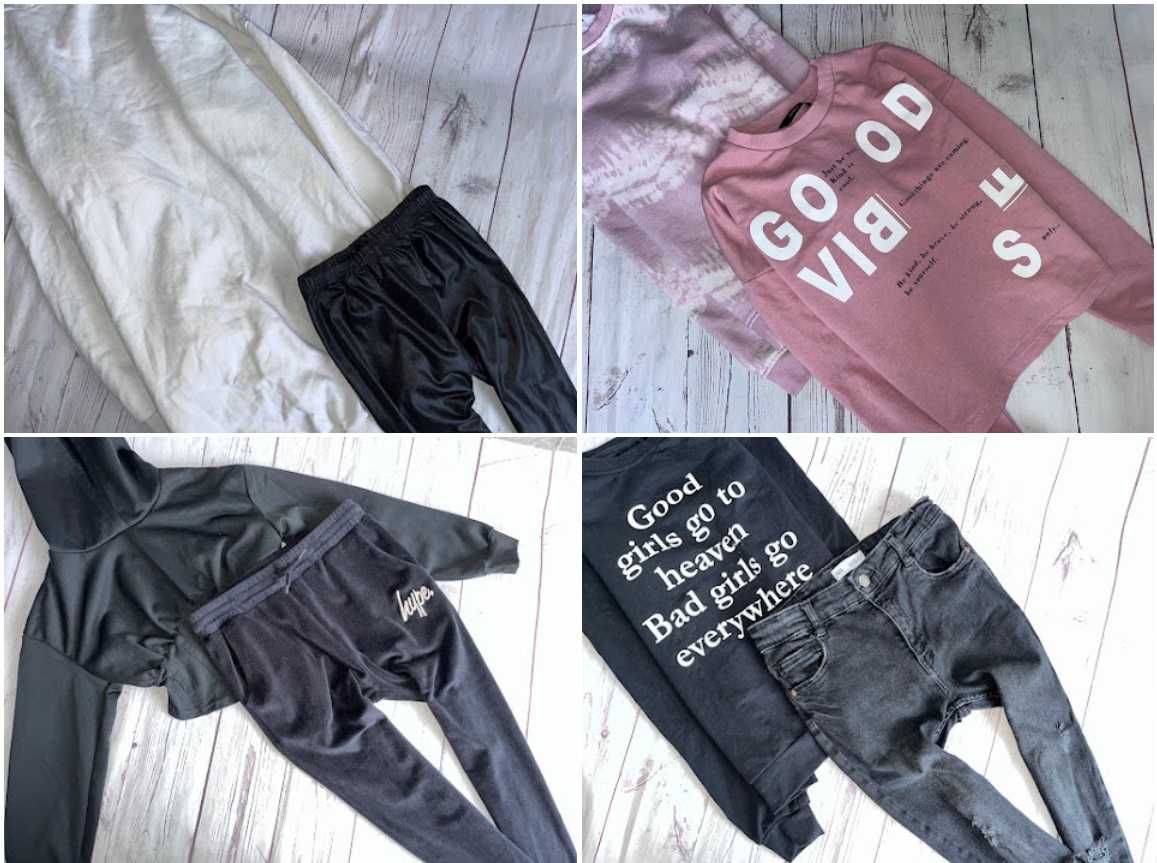 r.146-152 MEGA PAKA 54szt ZESTAW UBRANEK dla córci dziewczynki adidas