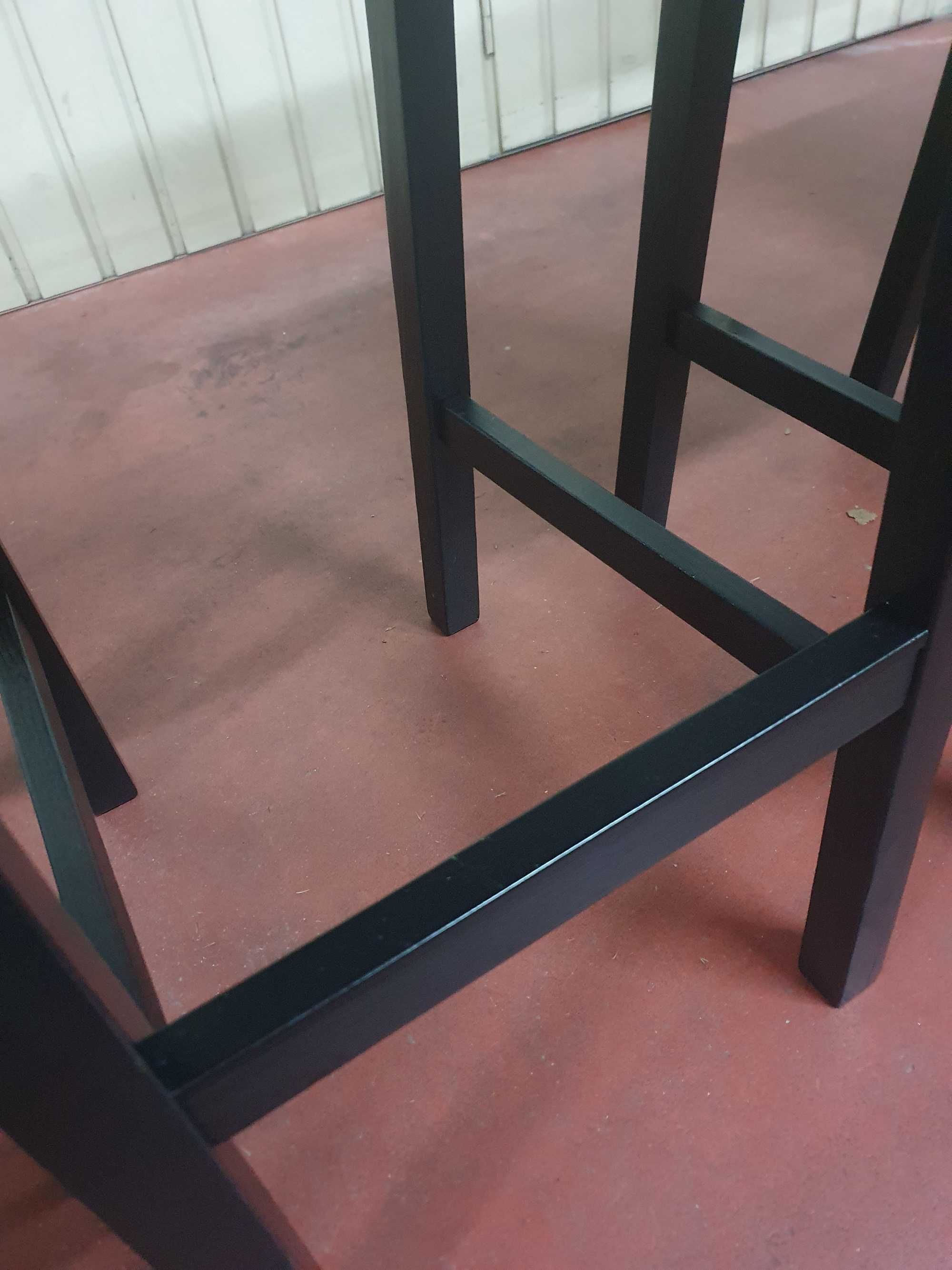 Cadeira alta, IKEA, NORDVIKEN, preto, 75 cm