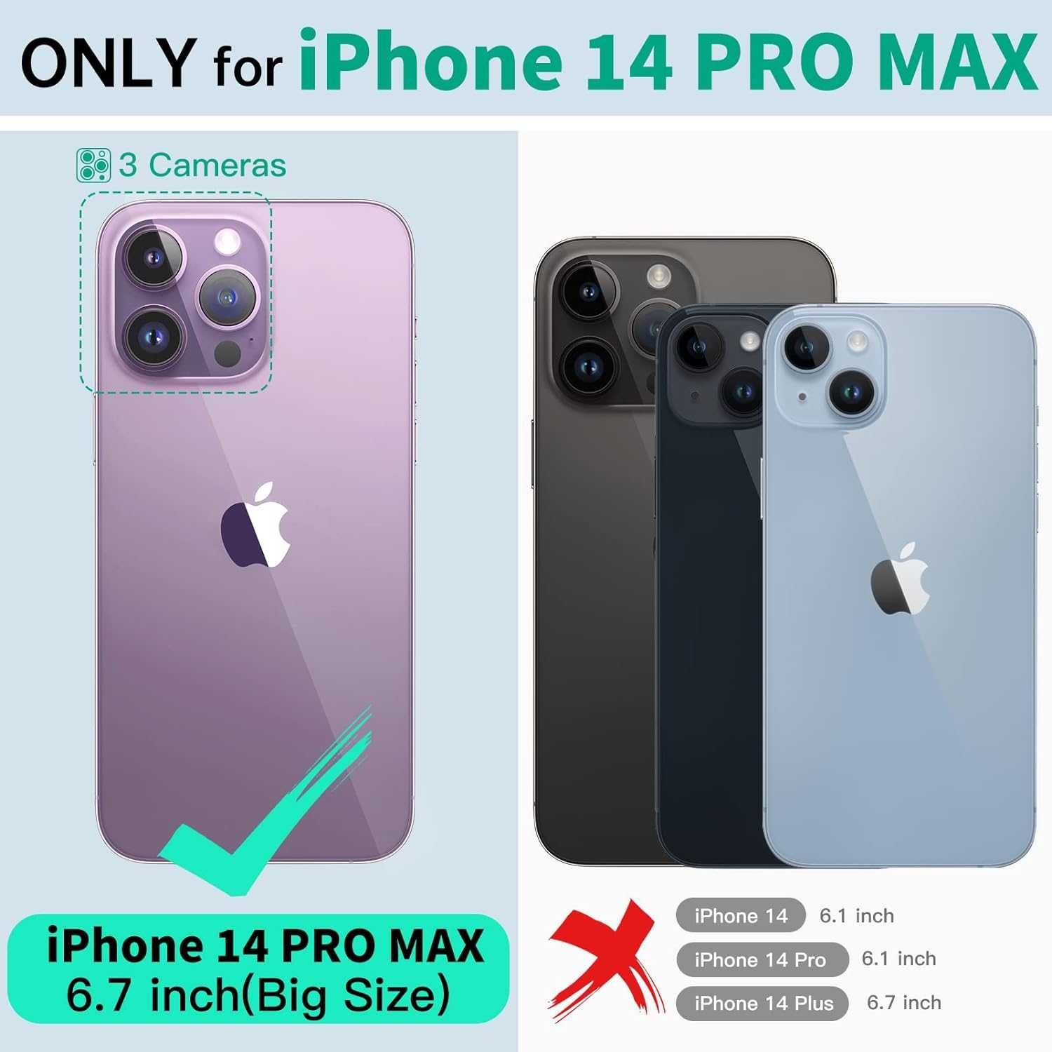 Beeasy iPhone 14 Pro Max etui wodoodporne pyłoszczelne IP68 obudowa