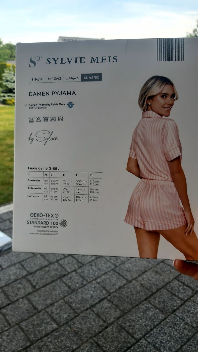Piżama rozm 48/50 komplet ze spodenkami pijama