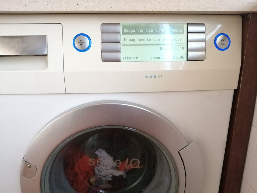 Peças máquina lavar roupa Siemens