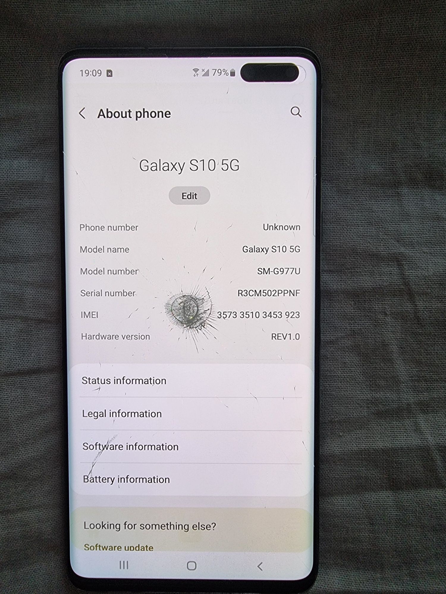 Продаю телефон,  Samsung S10 5g 8/512Гб