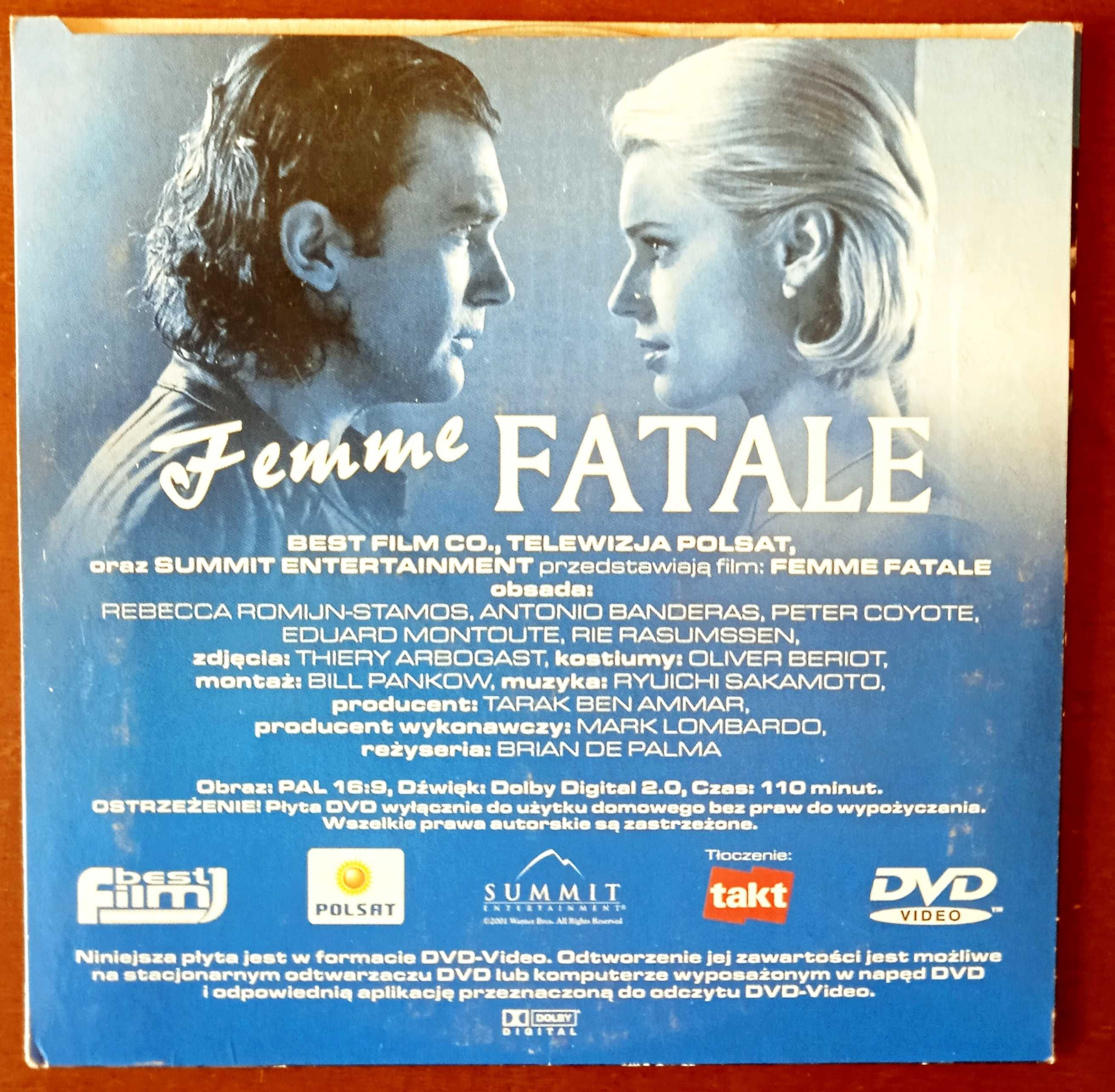 film DVD Femme Fatale