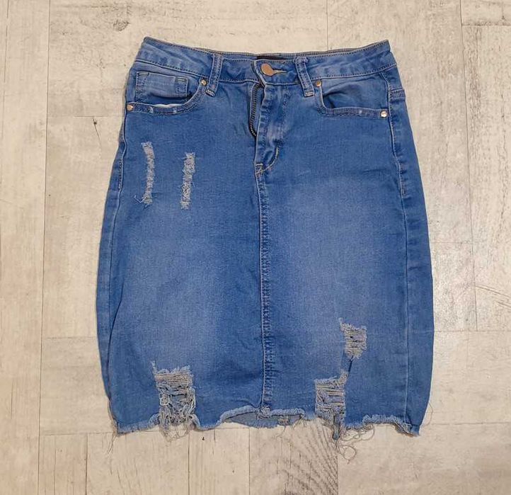 Spódnica spódniczka dżinsowa Cameo Rose S