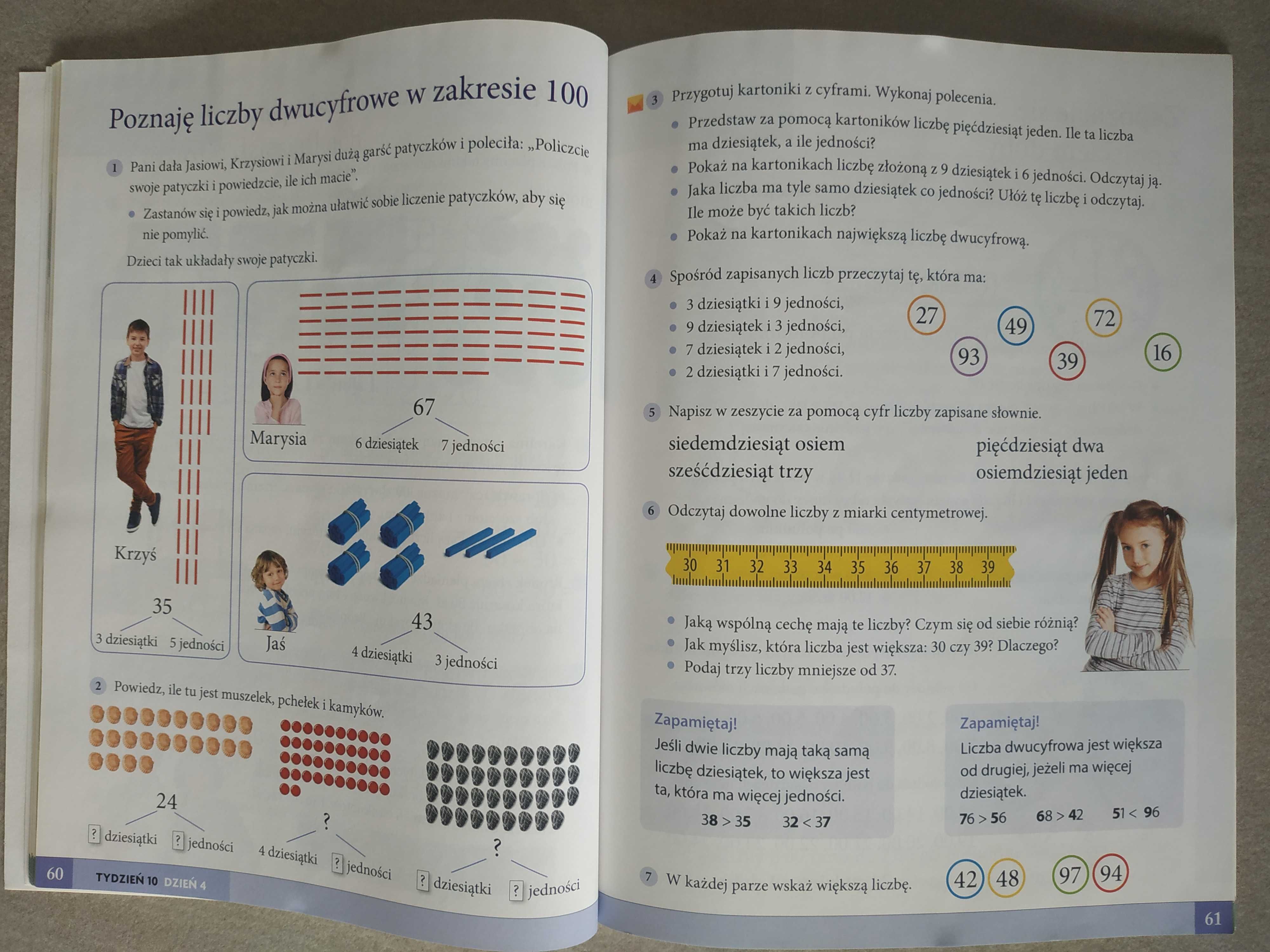 Szkolni przyjaciele. Matematyka. Podręcznik do klasy 2 część 1