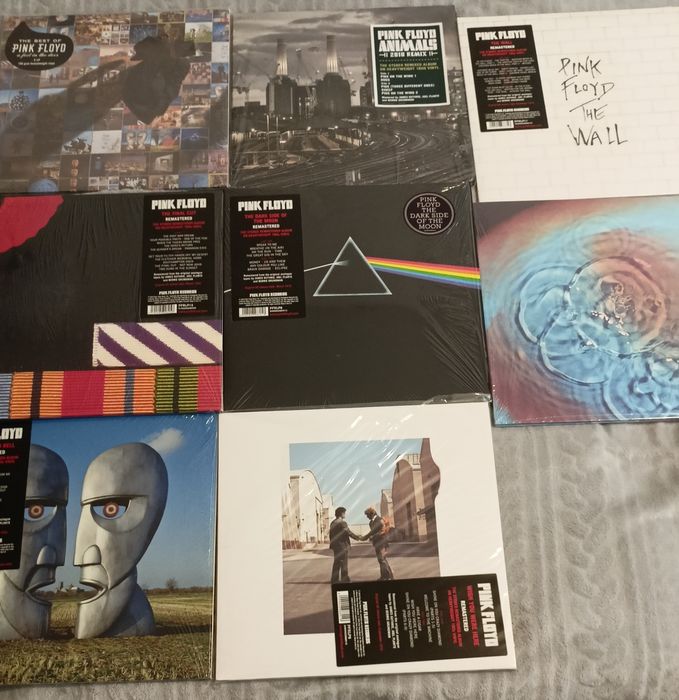 Вінілові платівки групи Pink Floyd лот 8 шт