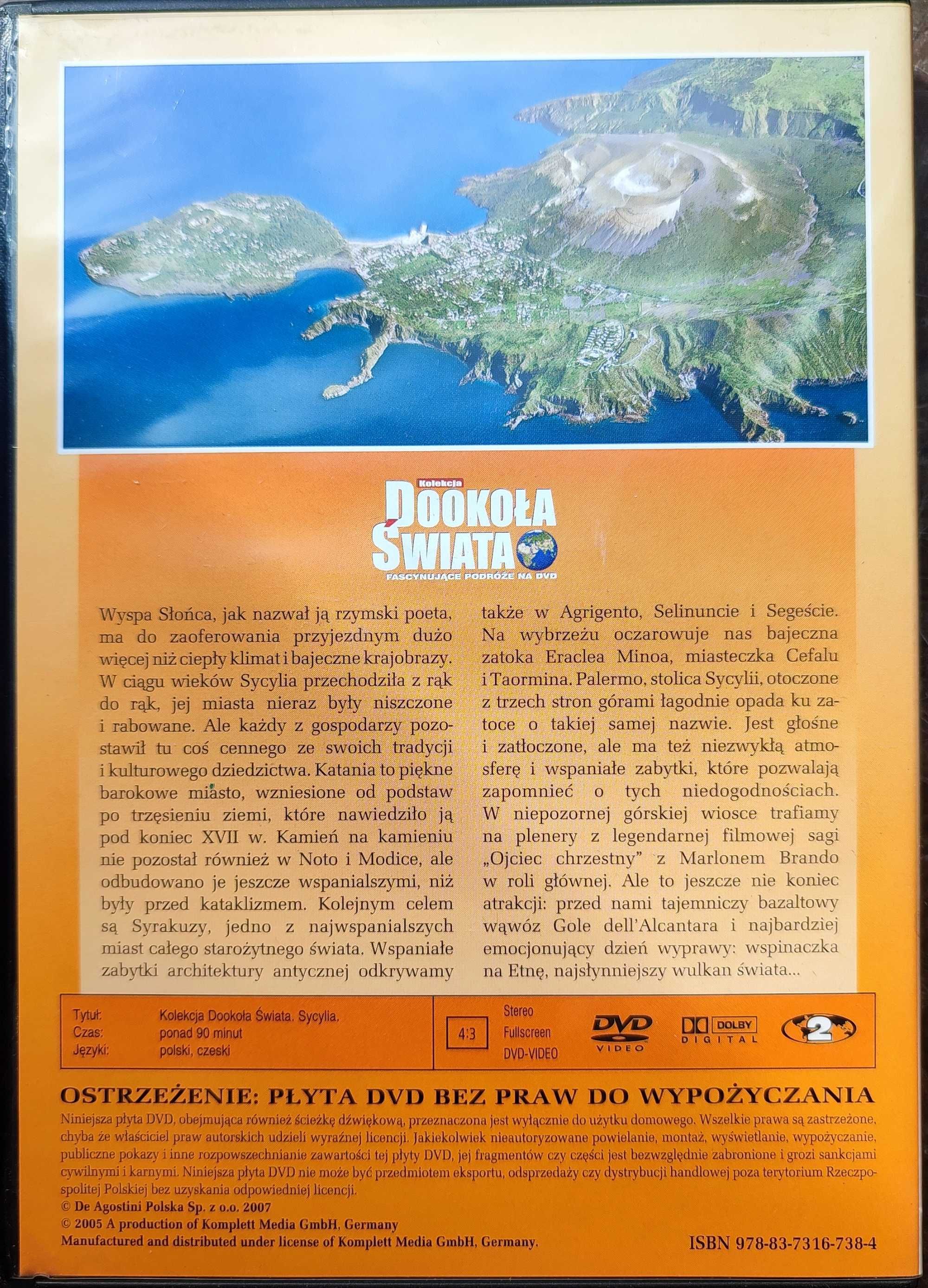 Film DVD Sycylia. Tajemnicza wyspa. Kolekcja Dookoła Świata