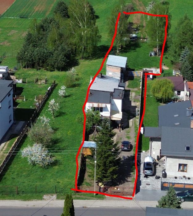 Wynajmę dom z budynkami gospodarczymi