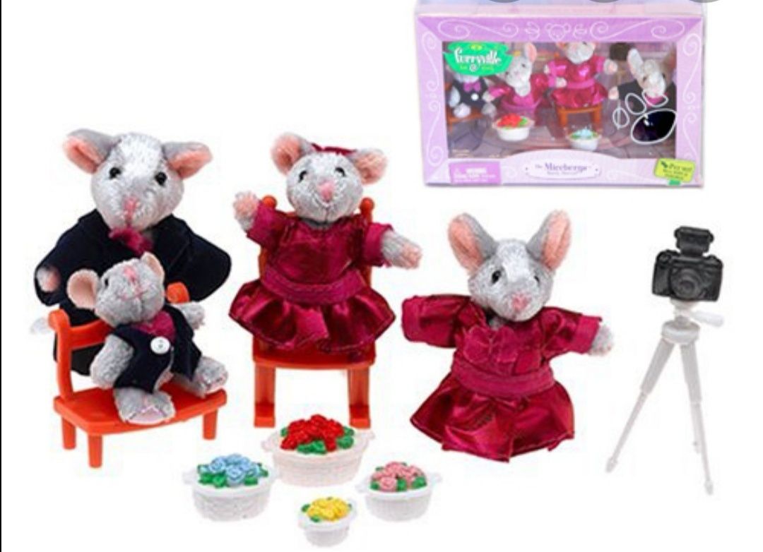 Brinquedo Ratinhos da marca Furryville,  Micebergs