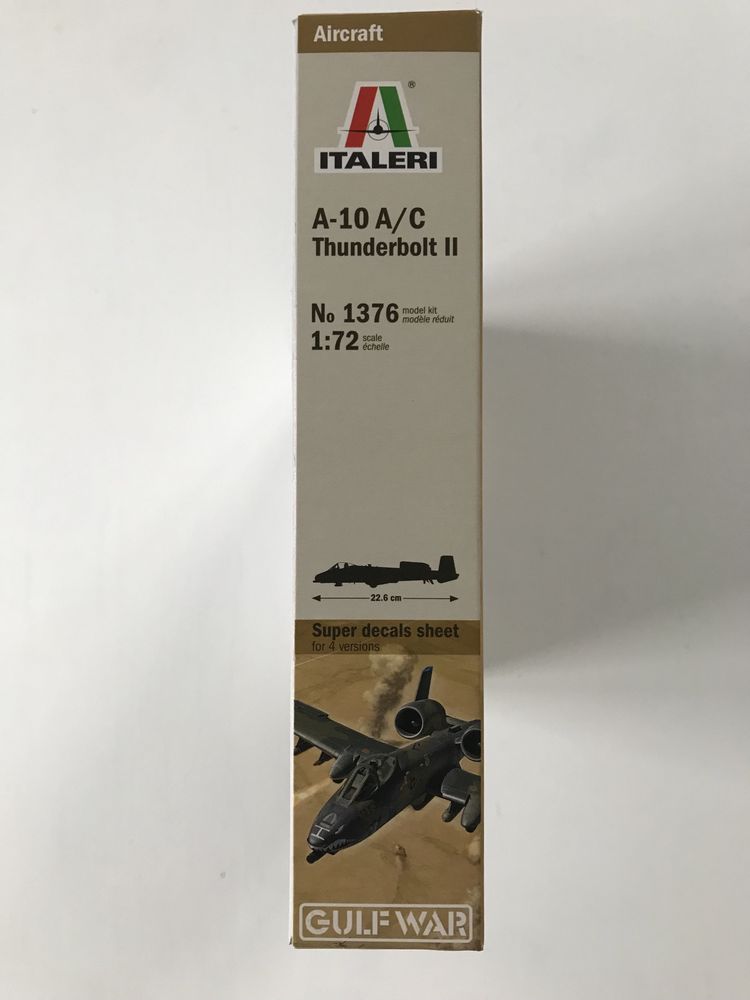 Samolot A-10 A/C Thunderbolt ll model Italeri 1376
