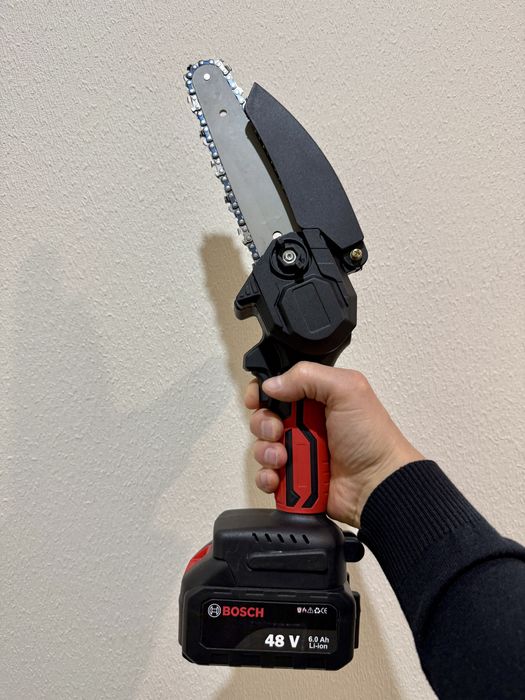 Акумуляторна Пила BOSCH 48V 6.0Ah | Потужна | Легка | 2 Акумулятори