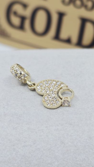 Złoty charms próba 585 14k
