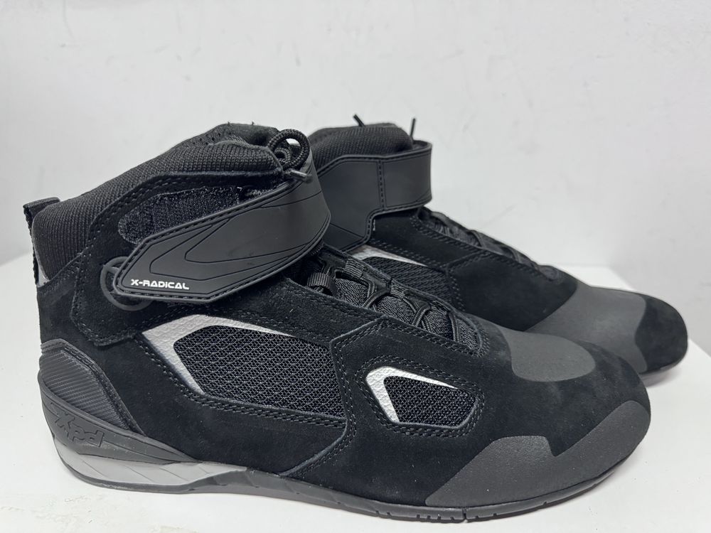 Buty motocyklowe  XPD X-RADICAL 44 BLACK/GREY czarny szary