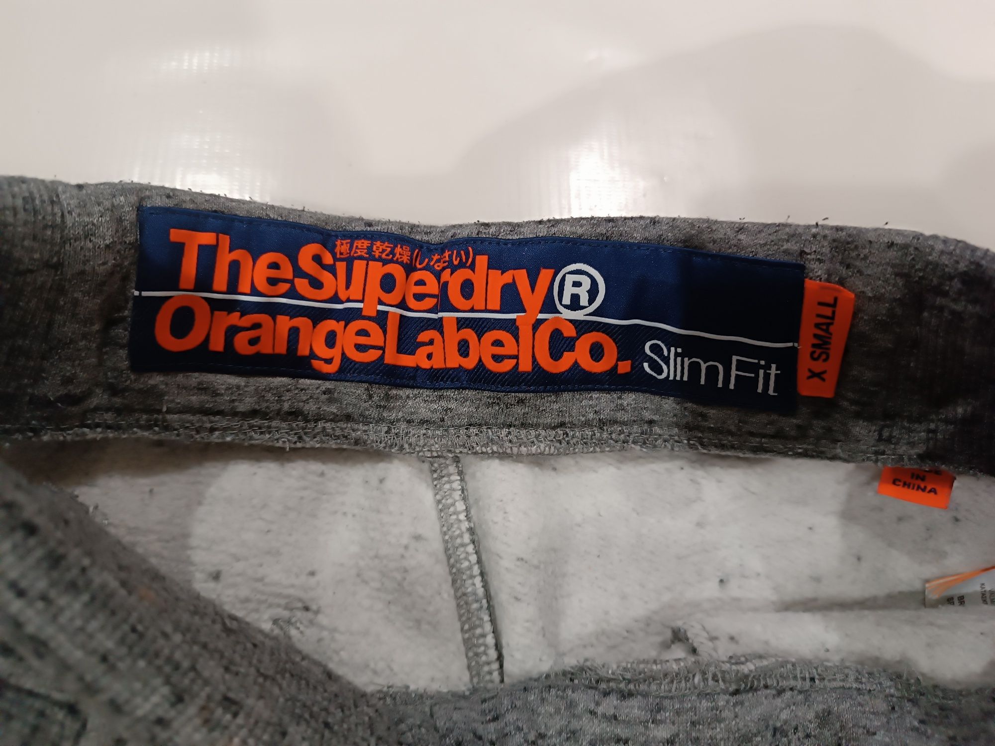 Superdry spodnie dresowe roz,xs/42/44 sportowe bawełniane fitness