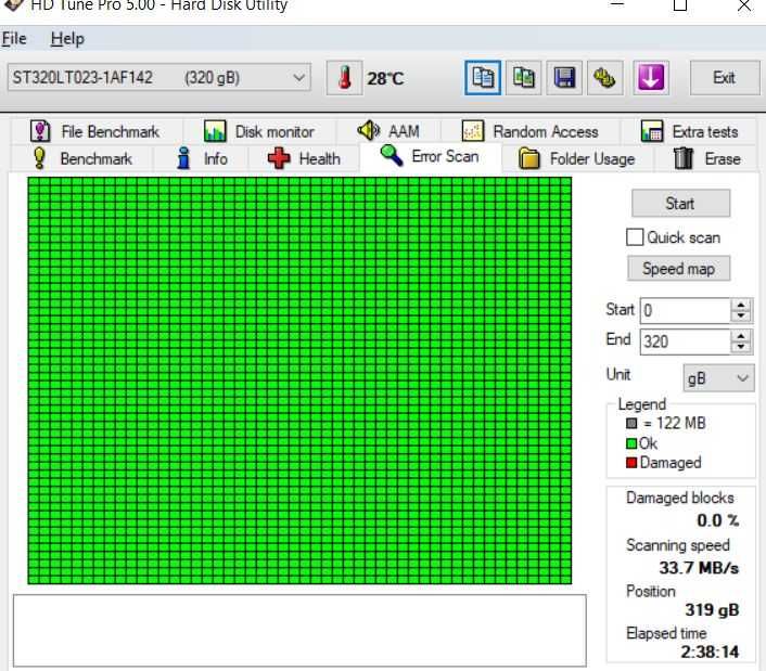 Dysk 2.5"   320GB do laptopa SEAGATE