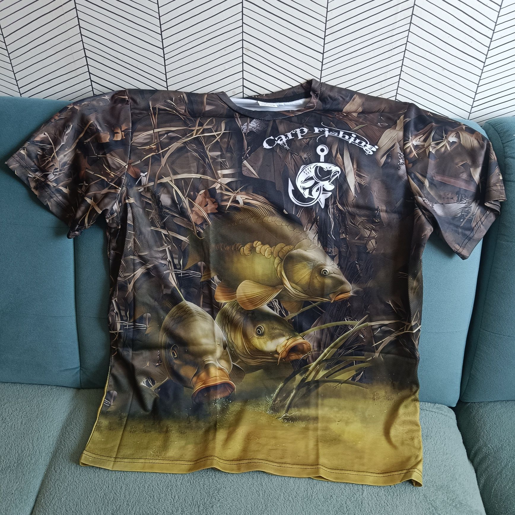 Koszulka karpiarza karpie nash korda Shimano