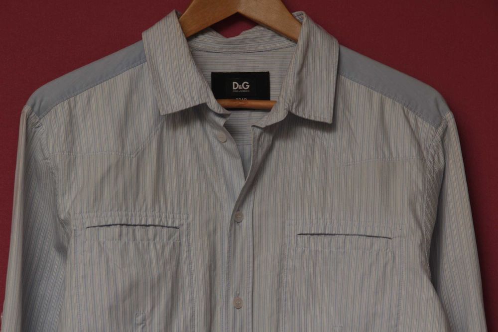 Dolce & Gabbana BRAD рр M 42 16 1/2 рубашка трансформер