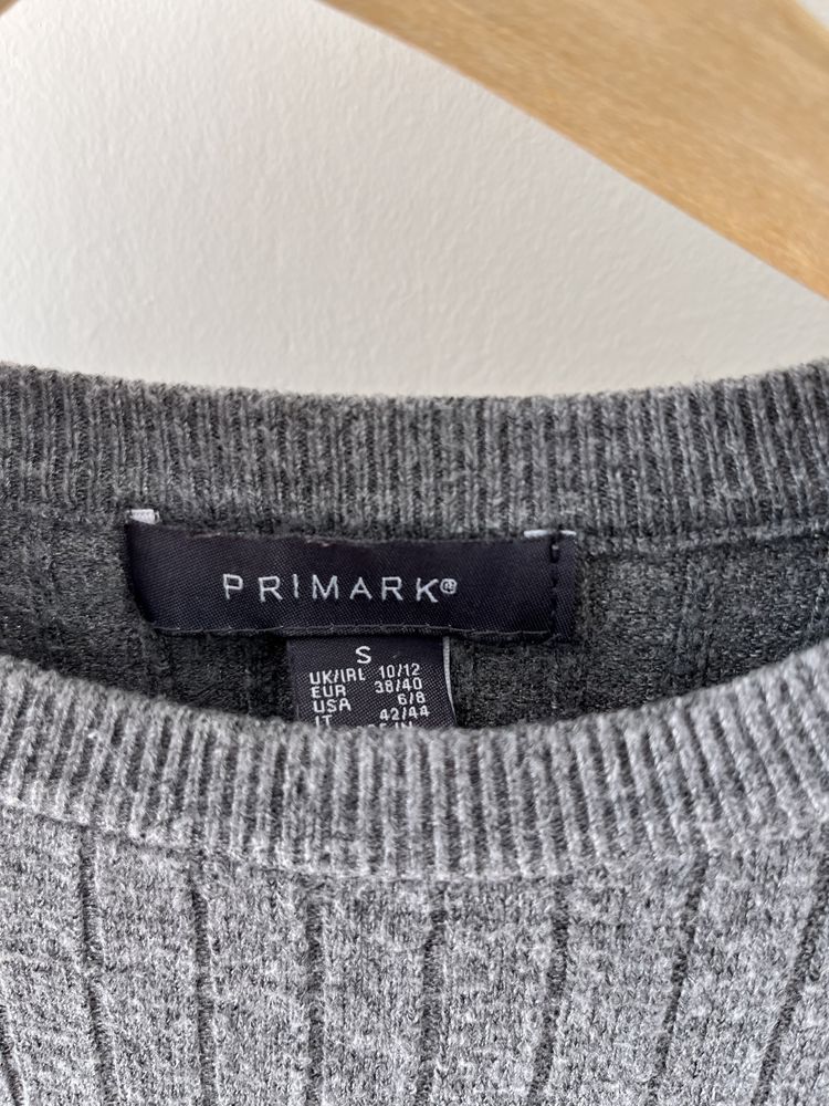 Camisola Primark Manga Comprida Canelada