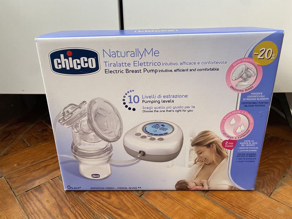 Bomba eletrica de amamentação chicco