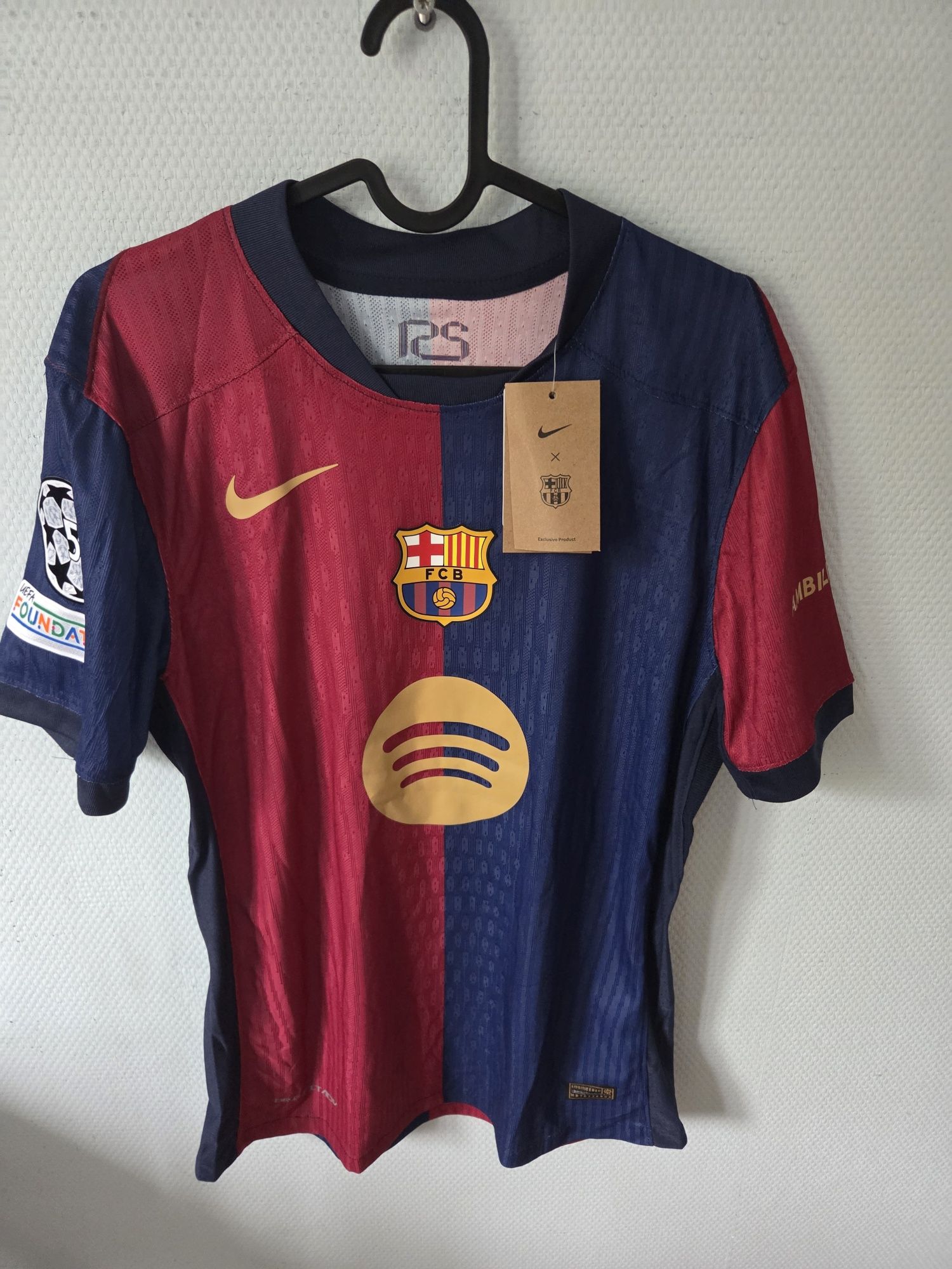 Koszulka Piłkarska FC Barcelona – Lamine Yamal #19 (Champions League 2