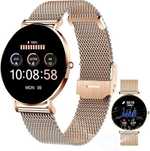 Smartwatch XCOAST SIONA II AMOLED Złoty Puls Ciśnienie IP68