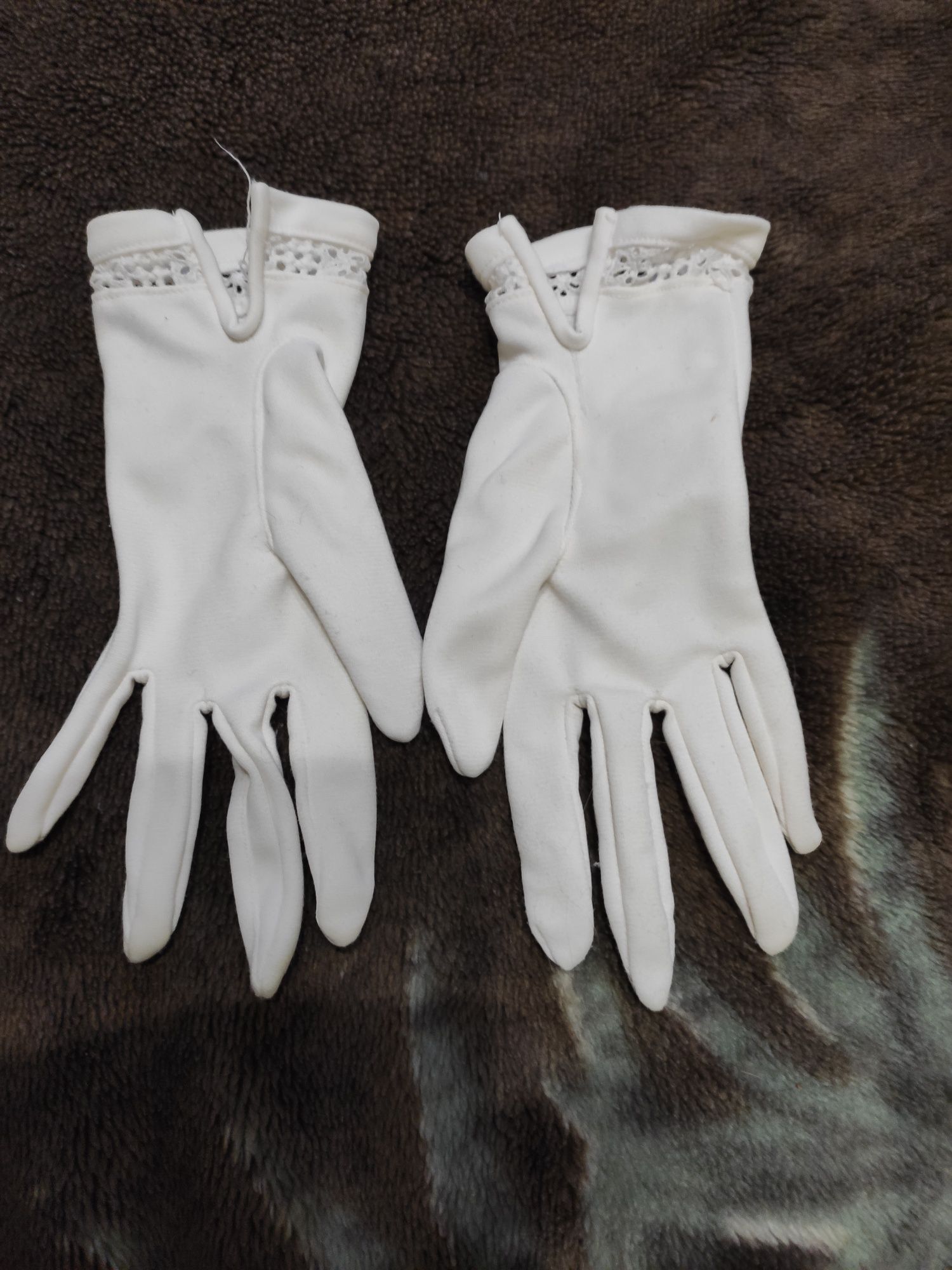 Элегантные  женские перчатки размер 6.5