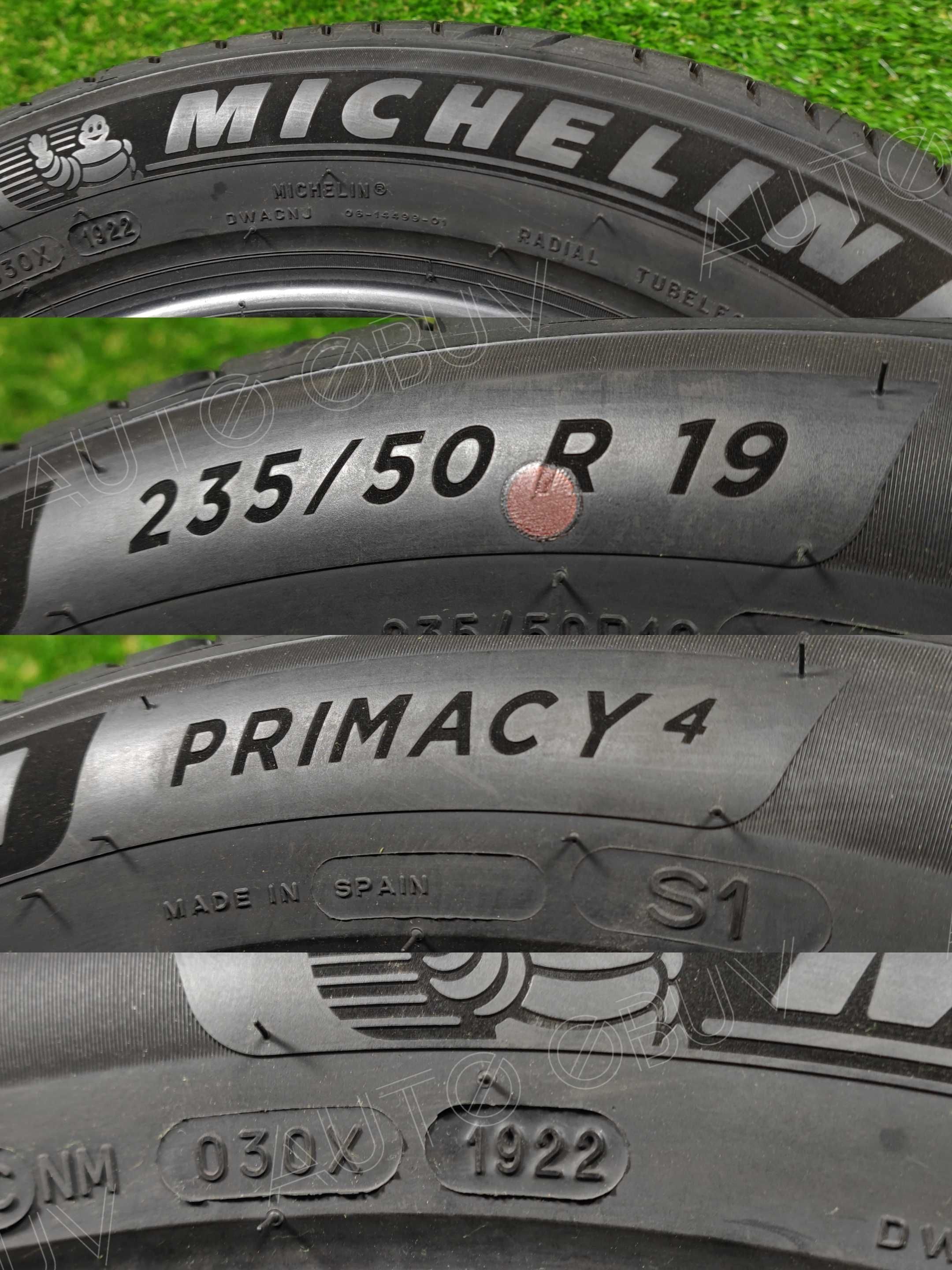 НОВІ‼️•235/50/R19 •Michelin•Primacy 4 S1 •Літні ШИНИ