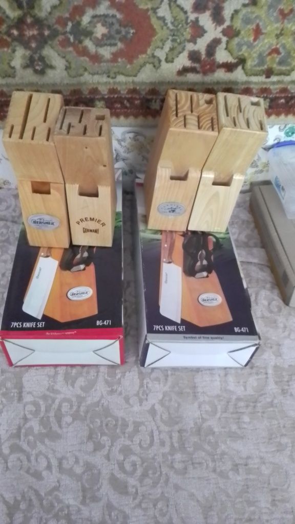 Подставки для ножей деревянные...