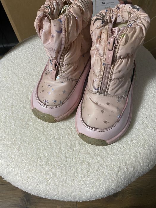 Зимние сапожки на девочку 25 размер