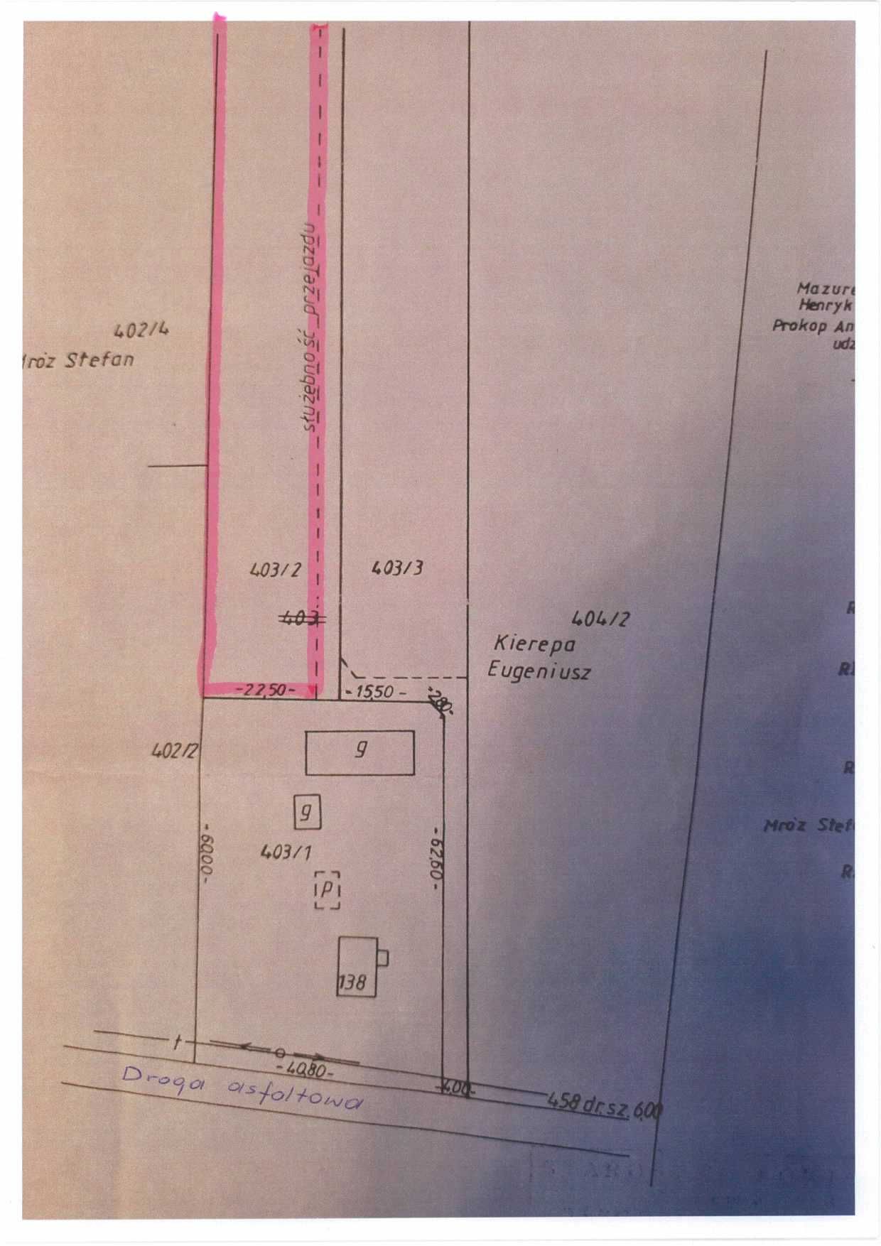 Działka rolna, 0,76ha Druga strefa zabudowy