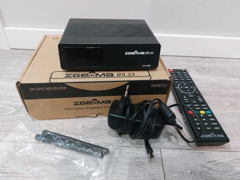 Dekoder Zgemma H9.2S openATV 7.4 wifi, IPTV,cccam, oscam,newcamd