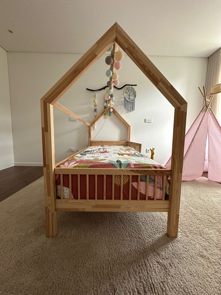 Cama de criança e colchao emma