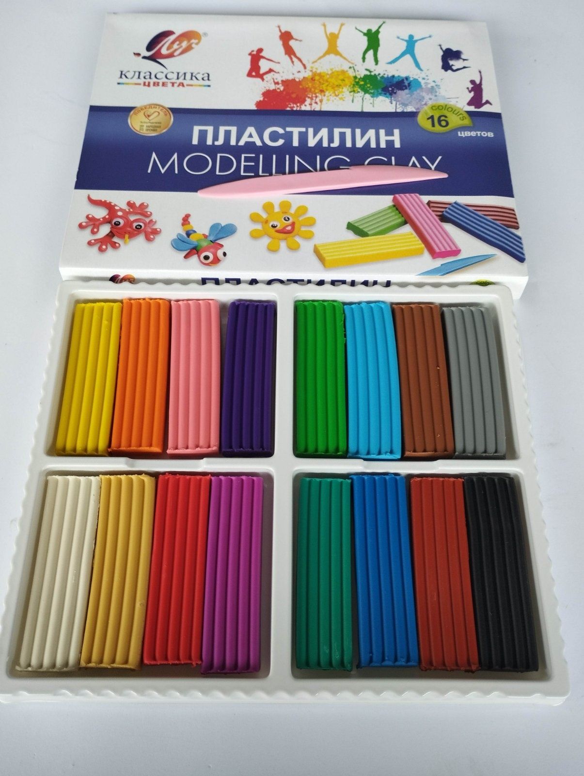 Краски Луч 24,18,16,12цв, Гуаш (6-9цв) Луч Классика, Зоолуч 9-6цв