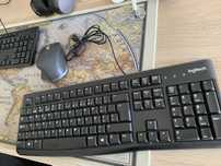 Teclado logitech k120 novo